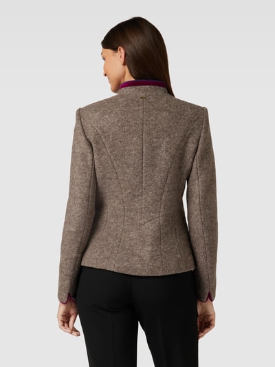 WHITE LABEL Blazer met opstaande kraag Taupe - 5