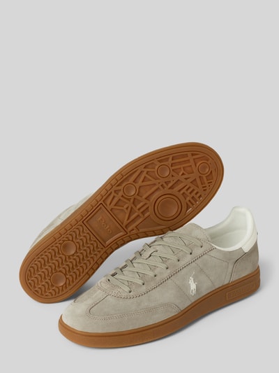 Polo Ralph Lauren Sneaker mit Schnürverschluss Hellgrau 4