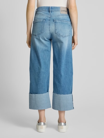 Gang Wide Fit Jeans mit verkürztem Schnitt Modell 'JETTE CULOTTE' Blau 5