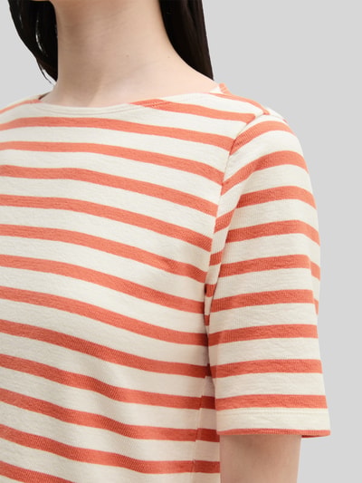 Marc O'Polo Relaxed Fit T-Shirt aus reiner Baumwolle Orange 3