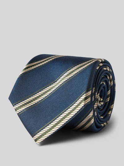 JOOP! Collection Stropdas van puur zijde Marineblauw - 1