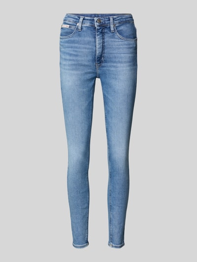 Calvin Klein Jeans Super Skinny Fit Jeans im 5-Pocket-Design Hellblau 2
