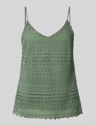 Vero Moda Relaxed Fit Trägertop aus Baumwoll-Mix Modell 'HONEY' Lind 2
