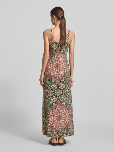 Apricot Regular Fit Maxikleid mit Allover-Paisley-Print Modell 'Slinky' Dunkelgruen 5