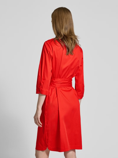 Betty Barclay Hemdblusenkleid mit Bindegürtel Rot 5