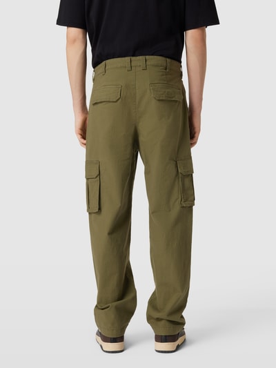 REVIEW Straight Leg Cargohose Oliv 5