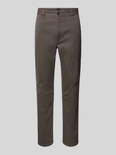 BOSS Orange Slim Fit Chino mit Gesäßtaschen Beige 2