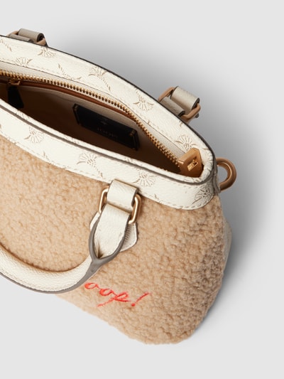 JOOP! Handtasche mit Teddyfell Modell 'romea' Camel 4