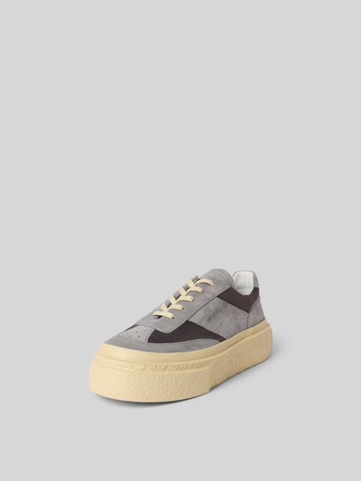 MM6 Maison Margiela Sneaker mit Plateau Mittelgrau 2