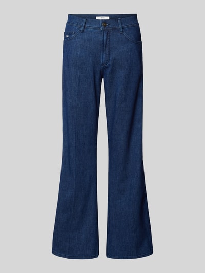 Brax Flared Jeans im 5-Pocket-Design Modell 'Style.Maine' Dunkelblau 2