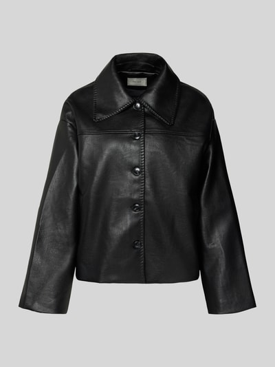 Neo Noir Jacke in Leder-Optik Modell 'Lunara' Black 2