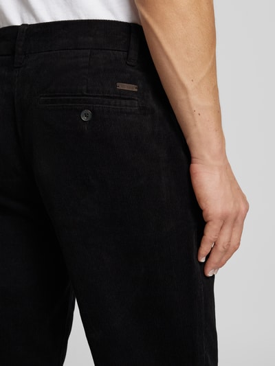 Only & Sons Straight leg broek met achterzakken Zwart - 3