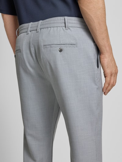 MCNEAL Tapered Fit Stoffhose mit Gesäßtaschen Mittelgrau 3