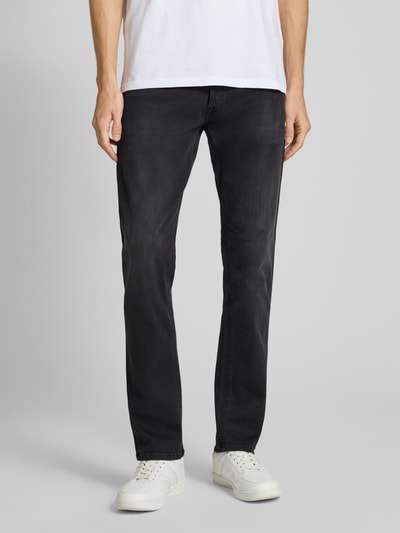 Replay Straight Leg Jeans im 5-Pocket-Design Modell 'GROVER' Anthrazit 4