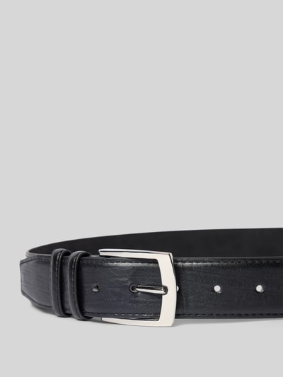 Jack & Jones Set van riem en portemonnee in leerlook, model 'Cabilo' Zwart - 2