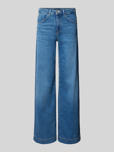 Garcia Wide Fit Jeans aus Baumwoll-Mix Modell 'Celia wide' Blau 1