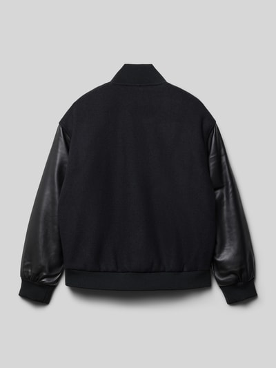 Calvin Klein Jeans Bomberka z aplikacją z logo model ‘VARSITY’ Czarny 3