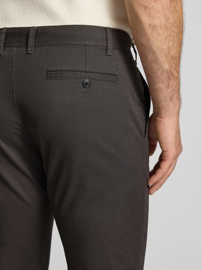 MCNEAL Slim Fit Hose mit Gesäßtaschen Dunkelgrau 3