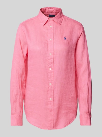 Polo Ralph Lauren Overhemdblouse met knoopsluiting Fuchsia - 1