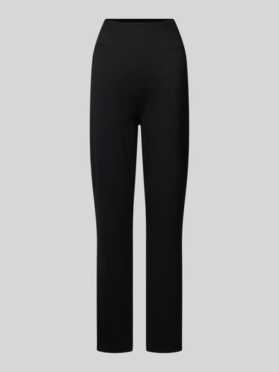 More & More Slim fit broek met elastische band Zwart - 2