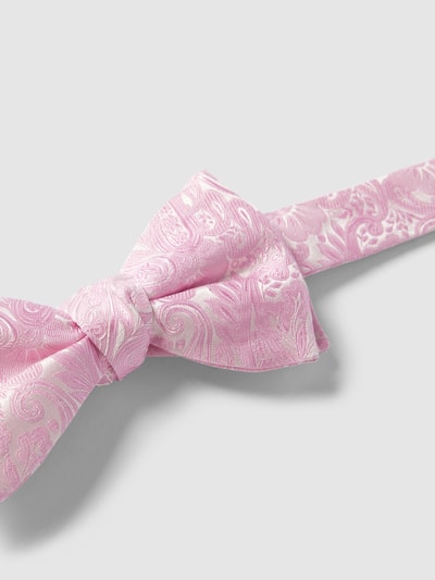 Eton Fliege mit Allover-Muster Modell 'Paisley' Rosa 3