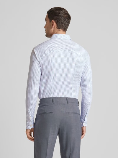 Desoto Slim Fit Businesshemd mit Stretch-Anteil Weiss 5