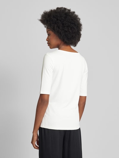 Christian Berg Woman T-shirt met boothals Offwhite - 5