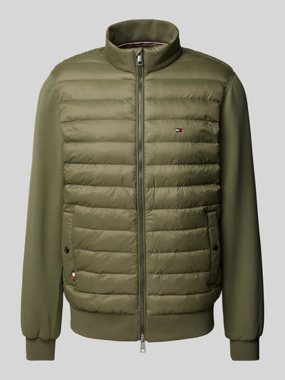 Tommy Hilfiger Steppjacke mit Stehkragen Modell 'MIX MEDIA' Oliv 1