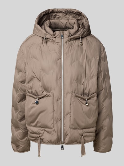 WHITE LABEL Regular Fit Jacke mit Pattentaschen Schlamm 2