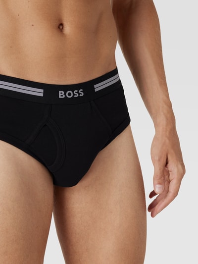 BOSS Slip mit Logo-Bund Modell 'Traditional Original' Black 3