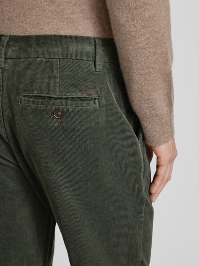 Only & Sons Straight leg broek met achterzakken Rietgroen - 3