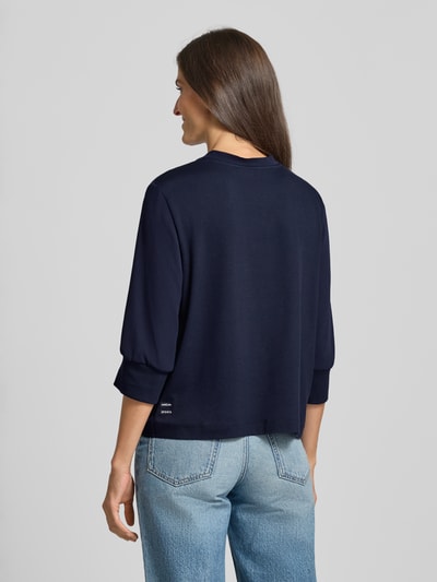 Marc Cain Blusenshirt mit V-Ausschnitt und 3/4-Arm Marine 5