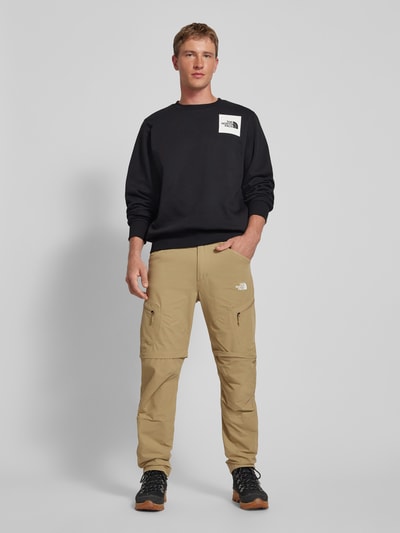 The North Face Sweatshirt met labelpatch Zwart - 1