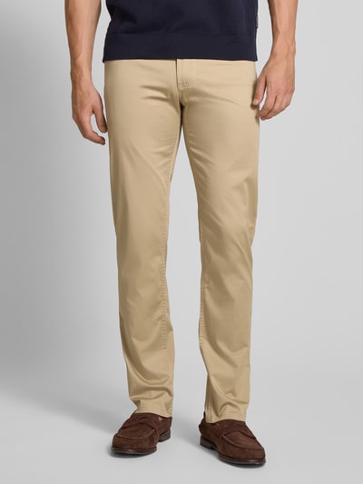 Christian Berg Men Regular Fit Chino im 5-Pocket-Design Sand 4