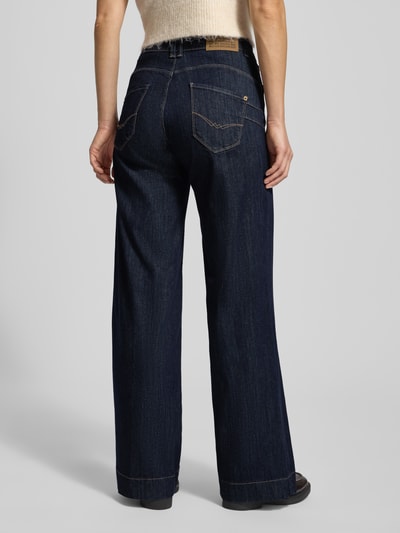 MAC Jeans mit weitem Bein Modell 'Palazzo' Dunkelblau 5