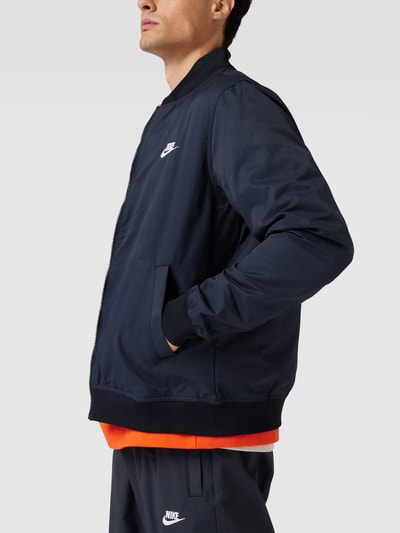 Nike Bomberjacke mit Label-Stitching Black 3