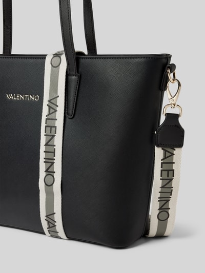 VALENTINO BAGS Handtasche mit Label-Applikation Modell 'ZERO RE' Black 2