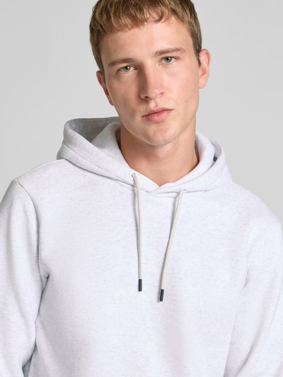 ONLY & SONS Regular Fit Hoodie aus Baumwoll-Mix Modell 'CERES' Hellgrau Melange 3