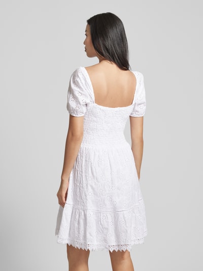 Guess Suknia ślubna z ażurowym wzorem Biały 5