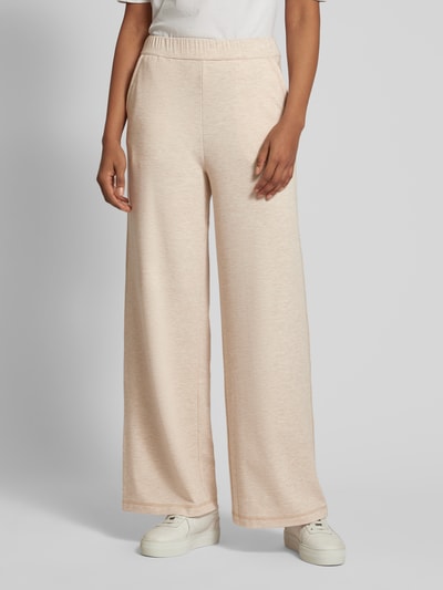 s.Oliver RED LABEL Wide Leg Sweatpants aus Jersey-Qualität Camel 4