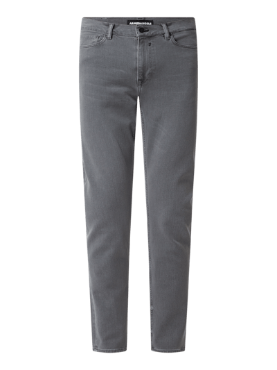 Armedangels Extra slim fit jeans met stretch, model 'Jaari'  Middengrijs - 2