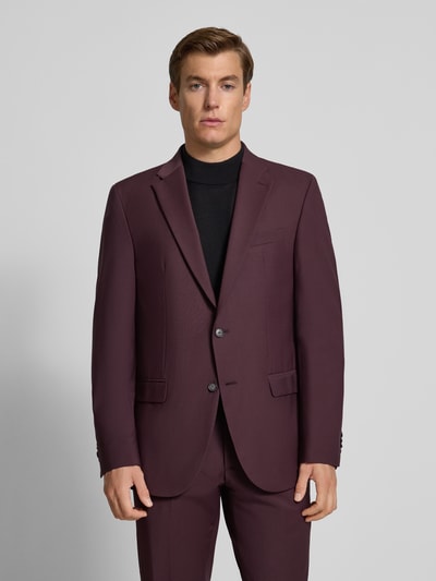 Pierre Cardin 2-knoops colbert met reverskraag Bordeaux - 4