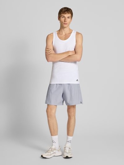 adidas Training Shorts met elastische band Middengrijs - 1