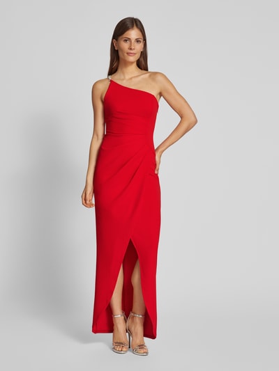 Lipsy Abendkleid mit Beinschlitz Rot 4