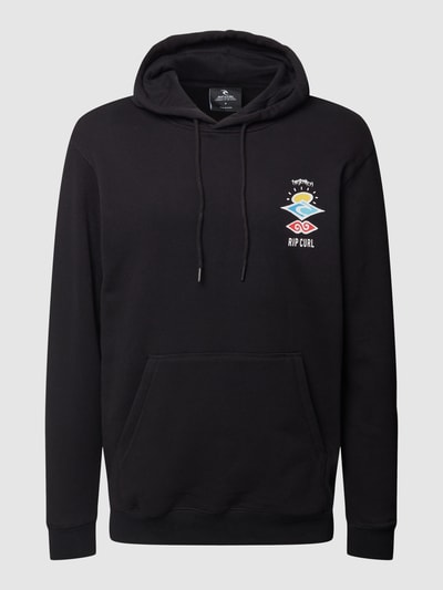 Rip Curl Hoodie mit Känguru-Tasche Black 2