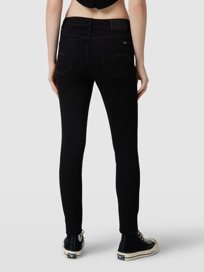 G-Star Raw Skinny fit jeans met labelpatch Zwart - 5