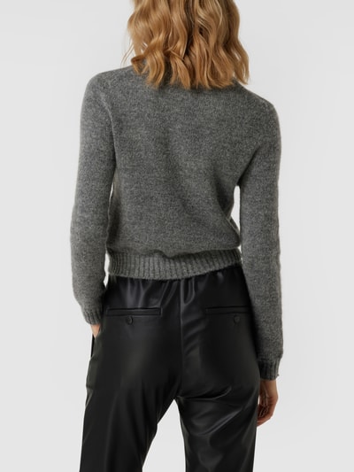 Weekend Max Mara Gebreide pullover met ronde hals, model 'Freddy' Middengrijs - 5