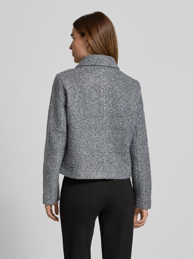 s.Oliver BLACK LABEL Regular fit korte blazer in gestructureerde look                                        Lichtgrijs - 5