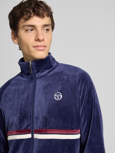 SERGIO TACCHINI Sweatjacke mit Stehkragen Modell 'DALLAS' Marine 3