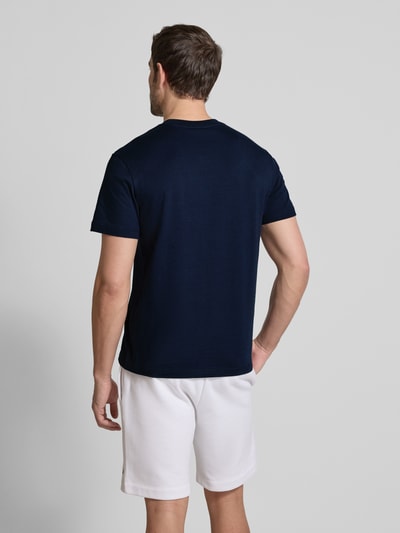 Lacoste T-Shirt mit Logo-Badge Blau 5